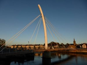 Salmon Weir Bridge on the Ridge Pool