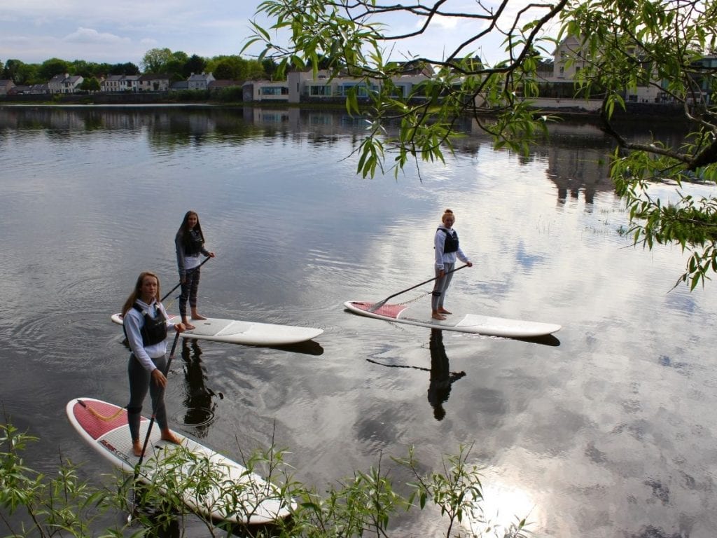 Harbour sup stand up paddling Ballina County Mayo Ireland