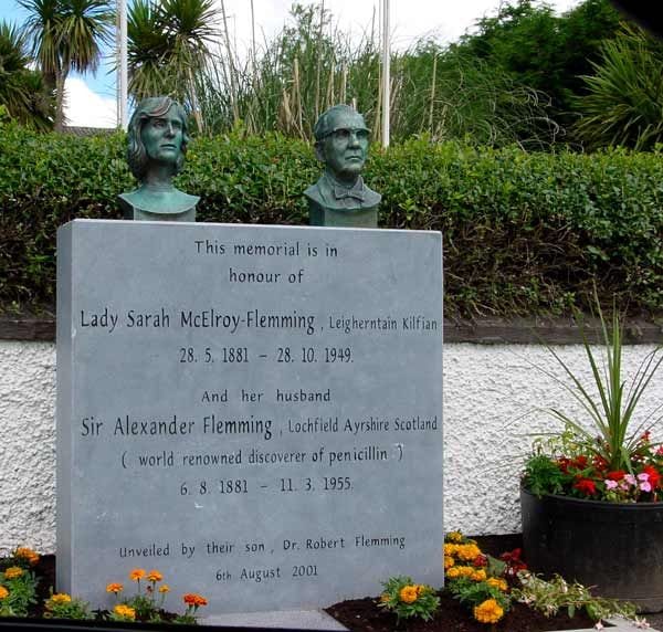 Memorial to Sir Alexander and Lady Sarah Fleming Memorial to Sir Alexander and Lady Sarah Fleming