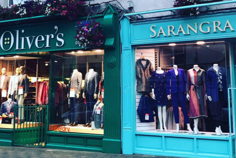 Oliver's Menswear and Sarangra Boutique Ballina County Mayo