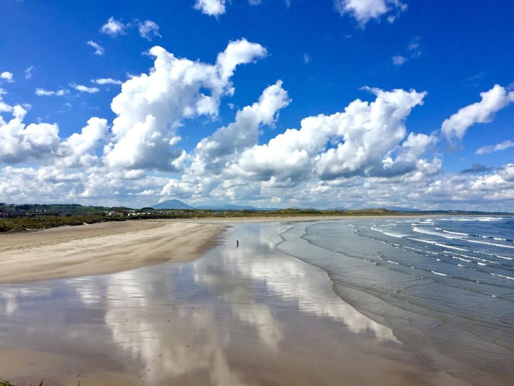 Enniscrone beach, County Sligo, Ireland