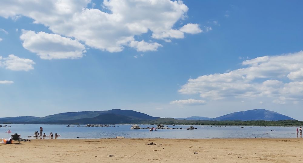 Pontoon Beach, County Mayo, Ireland