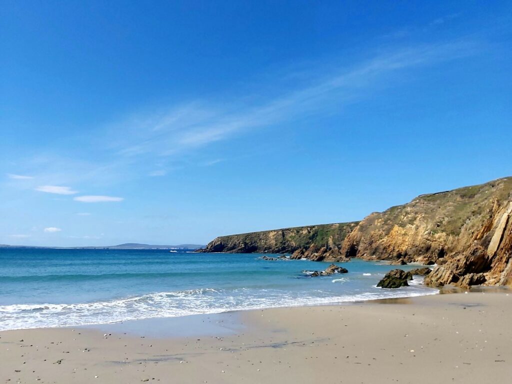 Rinroe beach Kilgalligan in the barony of Erris County Mayo Ireland