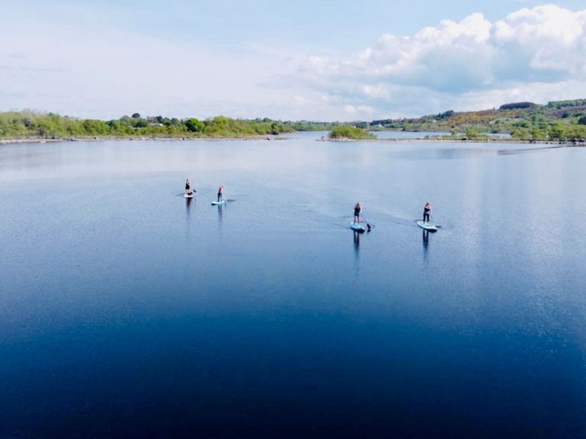 stand-up paddling Lough Conn Ballina Co. Mayo Simply Sup