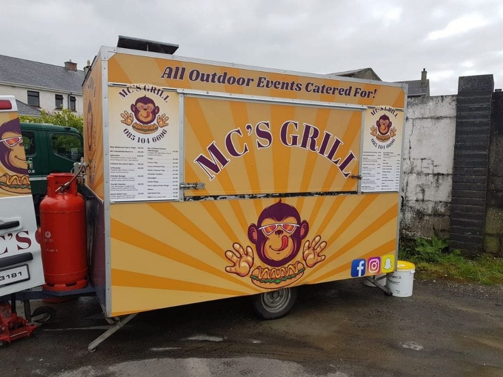 Mc's Grill Coffee carts and food trucks in North Mayo