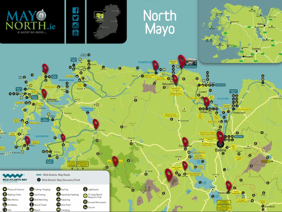 Click here to start your North Mayo adventure now!